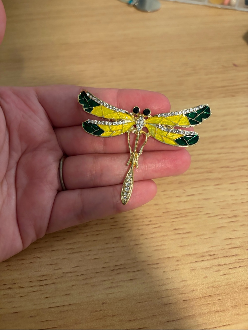 Colorful Enamel Bird & Insect Brooch Set - Multicolor - Picture 7 of 7
